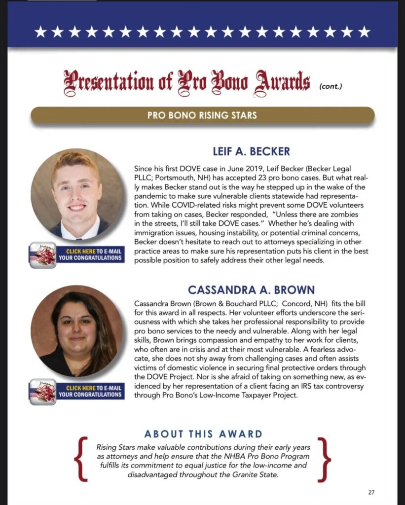 Pro Bono Rising Star